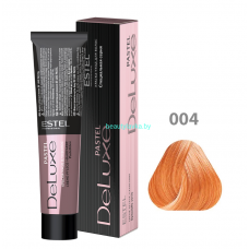 Краска-уход  для волос ESTEL DE LUXE 004 Персик(Пастельные тона) 60 мл