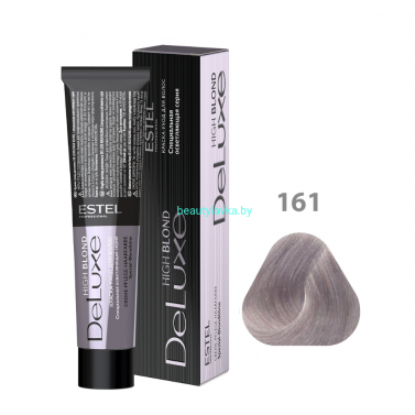 Краска-уход ESTEL De Luxe 161 фиолетово-пепельный блондин ультра (High blond) 60 мл