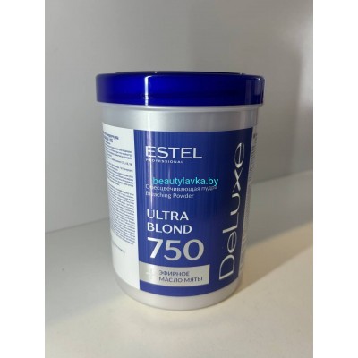 Обесцвечивающая пудра для волос  ESTEL ULTRA BLOND DE LUXE 750 г