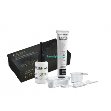 Краска для бровей и ресниц ESTEL Professional ENIGMA тон черный