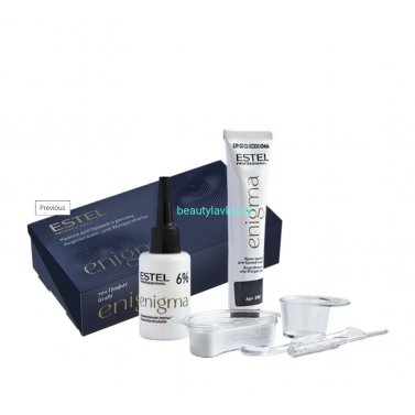 Краска для бровей и ресниц ESTEL Professional ENIGMA тон иссиня-черный