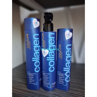 Набор восстанавливающий Collagen Estel Шампунь 300 мл + бальзам 250 мл + спрей 300 мл