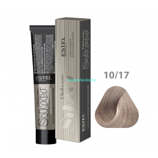 Крем-краска ESTEL De Luxe Silver 10/17 Светлый блондин пепельно-коричневый