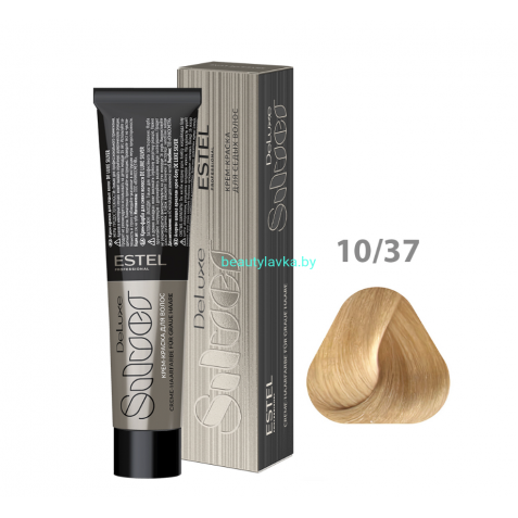 Крем-краска ESTEL De Luxe Silver 10/37 светлый блондин золотисто-коричневый