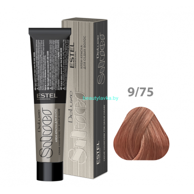 Крем-краска ESTEL De Luxe Silver 9/75 блондин коричнево-красный