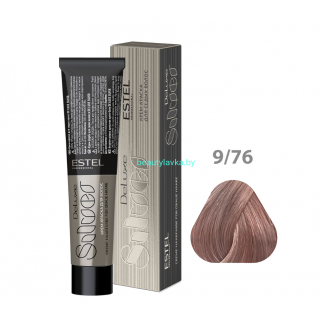Крем-краска ESTEL De Luxe Silver 9/76 блондин коричнево-фиолетовый