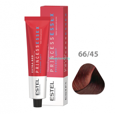 Крем-краска ESTEL PRINCESS ESSEX 66/45 Темно-русый медно-красный EXTRA RED