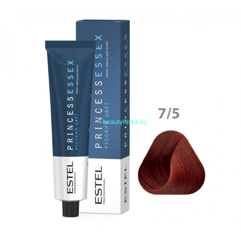 Крем-краска ESTEL PRINCESS ESSEX 7/5 русый красный 60 мл