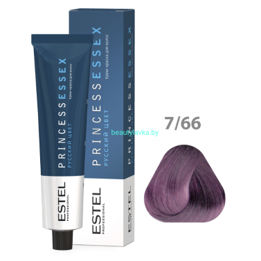 Крем-краска ESTEL PRINCESS ESSEX CHROME 7/66 Русый фиолетовый интенсивный 60 мл