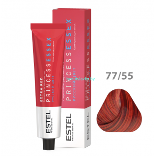 Крем-краска ESTEL PRINCESS ESSEX 77/55 Русый красный интенсивный EXTRA RED