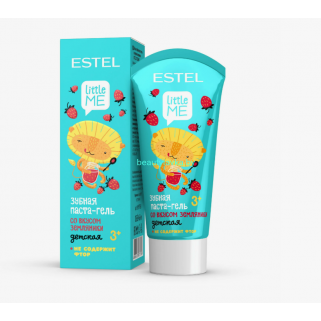 Детская зубная паста-гель со вкусом земляники ESTEL LITTLE ME 60 мл
