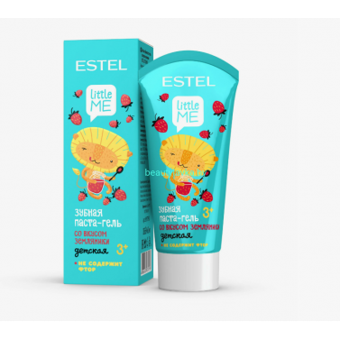 Детская зубная паста-гель со вкусом земляники ESTEL LITTLE ME 60 мл