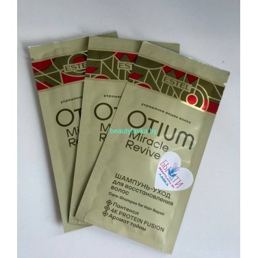 Шампунь восстанавливающий Estel Otium Miracle Revive 3х10 мл