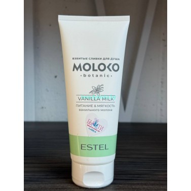 Гель для душа «Взбитые сливки» ESTEL Moloko botanic 200 мл
