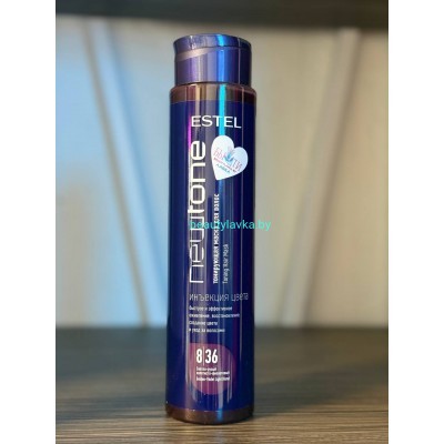 Тонирующая маска Newtone Estel 8/36 Светло-русый золотисто-фиолетовый 400 мл