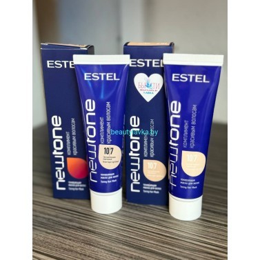 Тонирующая маска для волос NEWTONE ESTEL 10/7 Светлый блондин коричневый 60 мл