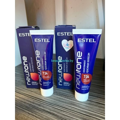 Тонирующая маска для волос NEWTONE ESTEL 7/34 Русый золотисто-медный 60 мл