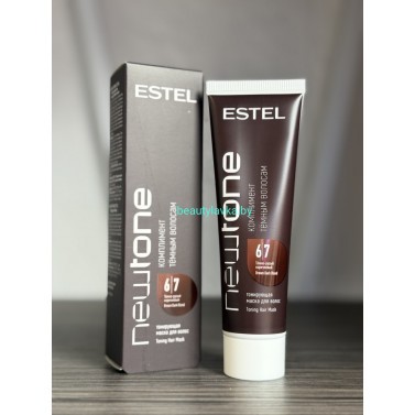 Тонирующая маска Estel Newtone 6/7 Темно-русый коричневый 60 мл