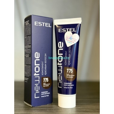 Тонирующая маска Estel Newtone 7/75 Русый коричнево-красный 60 мл