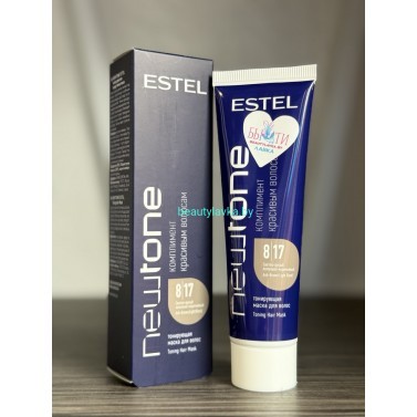 Тонирующая маска Estel Newtone 8/17 Светло-русый пепельно-коричневый 60 мл