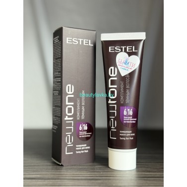 Тонирующая маска Estel Newtone 6/16 Темно-русый пепельно-фиолетовый 60 мл
