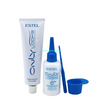 Краска для бровей и ресниц ESTEL ONLY looks тон графит