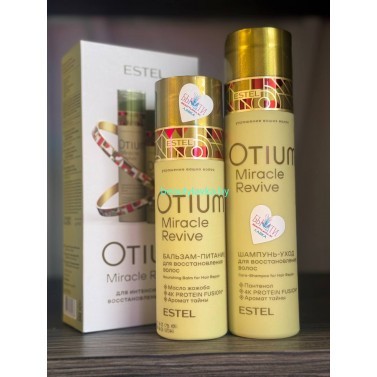 Набор Estel Otium Miracle Revive для восстановления шампунь 250 мл +бальзам 200 мл