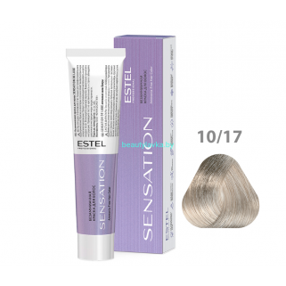Безаммиачная краска для волос ESTEL SENSATION DE LUXE 10/17 светлый блондин пепельно-коричневый 60 мл