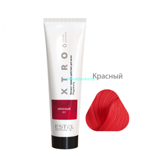 Пигмент прямого действия для волос ESTEL XTRO WHITE Красный 100 мл