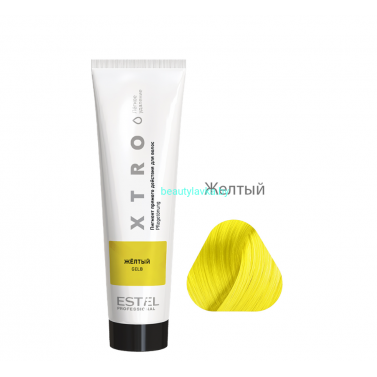 Пигмент прямого действия для волос ESTEL XTRO WHITE Желтый 100 мл