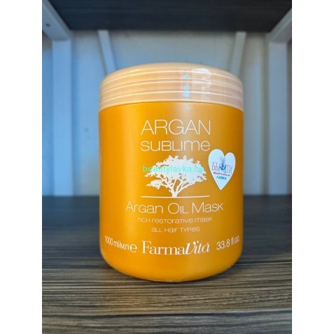 Маска для всех типов волос с маслом аргана ARGAN Sublime Farmavita 1000 мл