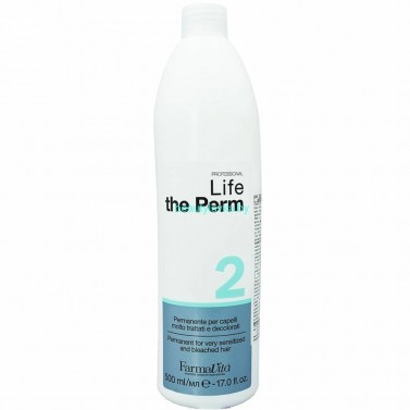 LIFE THE PERM "2" Химическая завивка для натуральных волос Farmavita  500 мл