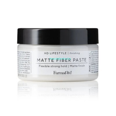 Матовая структурирующая паста для волос сильной фиксации Farmavita HD Life Style Matte Fiber Paste 100 мл