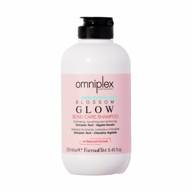 Omniplex Blossom Glow Shampoo востанавливающий шампунь с растительным кератином Farmavita 250 мл