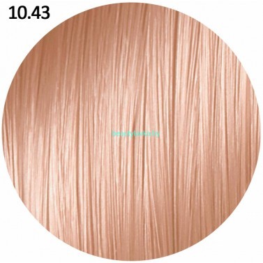 Тонер безаммиачный для окрашивания волос Farmavita OMNIPLEX BLOSSOM GLOW 10.43 Платиновый медно-золотистый блондин 100 мл