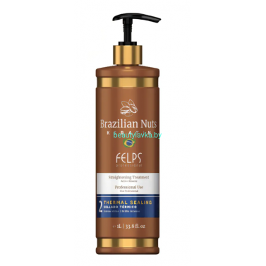 Лосьон-термозащита Felps Brazillian Nuts Keratin для волос 1 л