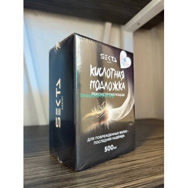 Кислотная подложка Hair Sekta (Реконструирующая) 500 мл