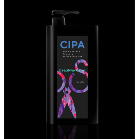 Нейтрализующий теплые оттенки шампунь "CIPA" Hair Sekta 1000 мл