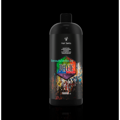 Шампунь очищающий от всех посторонних накоплений "DELETE" Hair Sekta 1000 мл