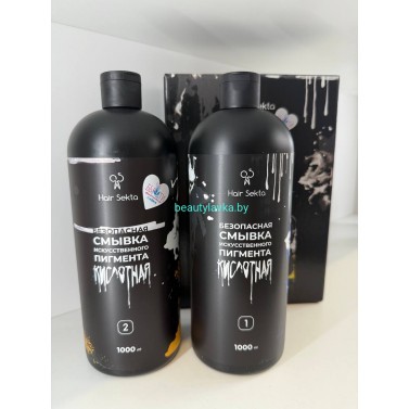 Безопасная смывка Кислотная Hair Sekta 2х1000 мл