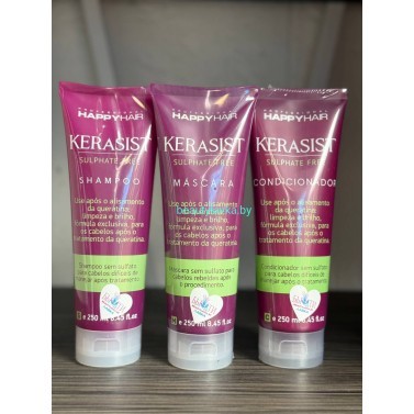 Набор Happy Hair Kerasist шампунь + маска + кондиционер по 250 мл