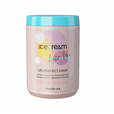 Разглаживающая маска для непослушных и пористых волос Inebrya LISS PERFECT MASK 1000мл