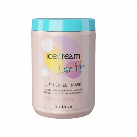 Разглаживающая маска для непослушных и пористых волос Inebrya LISS PERFECT MASK 1000мл