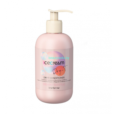 Питательный кондиционер для сухих, пористых и обработанных волос Inebrya DRY-T CONDITIONER 300мл