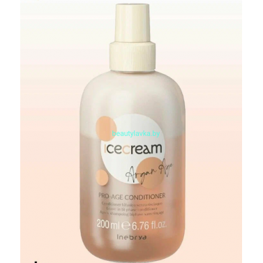 Двухфазный кондиционер в спрее  с аргановым маслом Inebrya PRO-AGE CONDITIONER 200мл