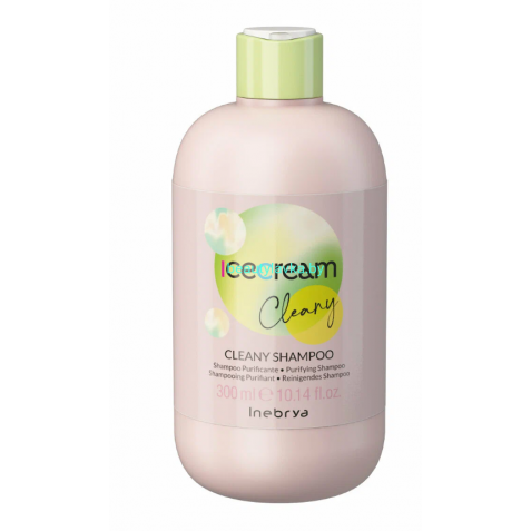 Очищающий шампунь для чувствительной и жирной кожи Inebrya SHAMPOO CLEANY 300мл