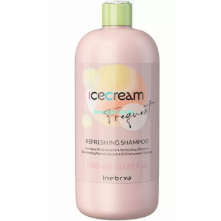 Освежающий шампунь с мятой Inebrya REFRESHING SHAMPOO 1000мл