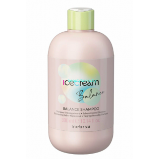 Себорегулирующий шампунь для жирной кожи головы Inebrya BALANCE SHAMPOO 300мл