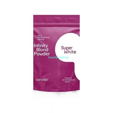 Порошок д/осветления волос Infinity Super white 500 мл