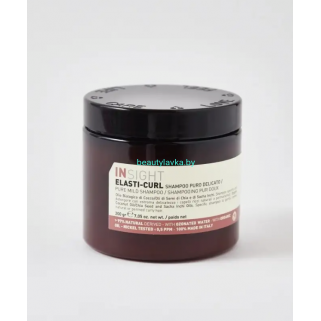 Insight ELASTI-CURL Увлажняющий шампунь-воск для кудрявых волос 200gr